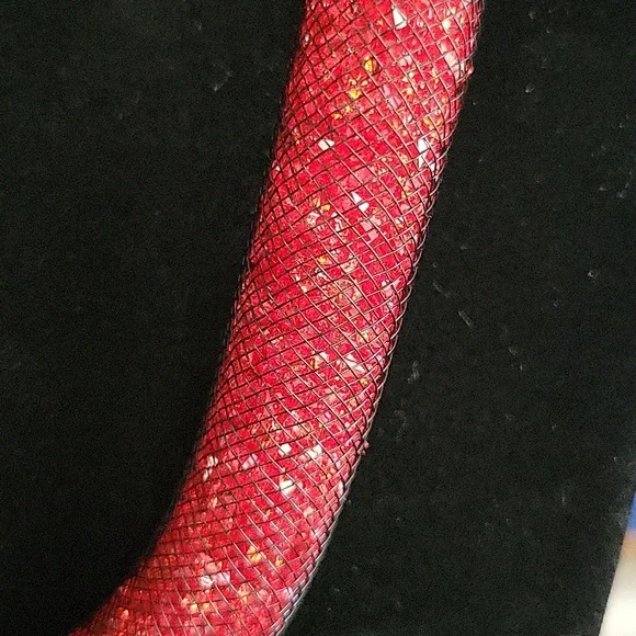 Ruby red necklace - Picture 2 of 3